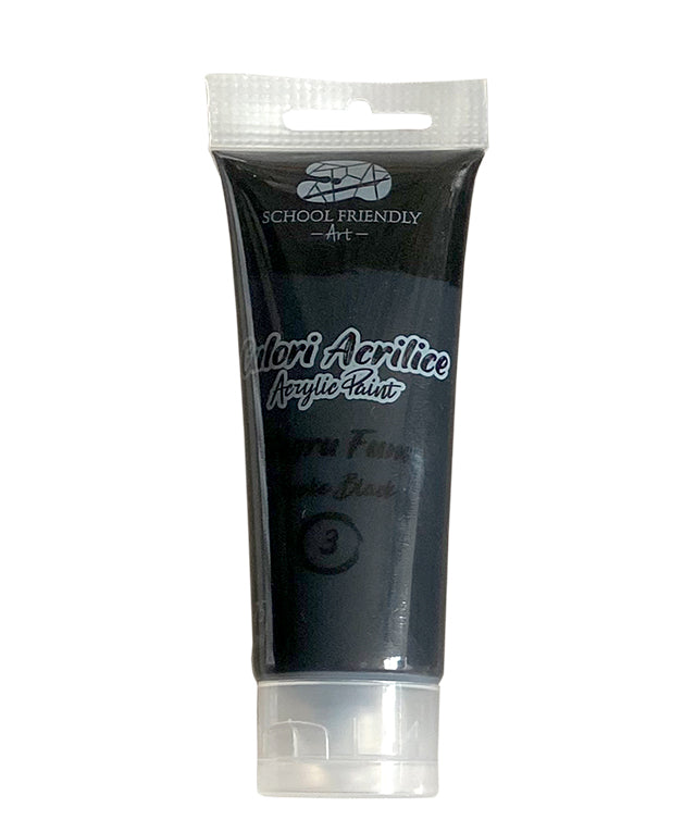 CULORI ACRILICE 75ML NEGRU FUM PREMIUM SF ART PIGNA CULORI ACRILICE 75ML NEGRU FUM PREMIUM SF ART PIGNA